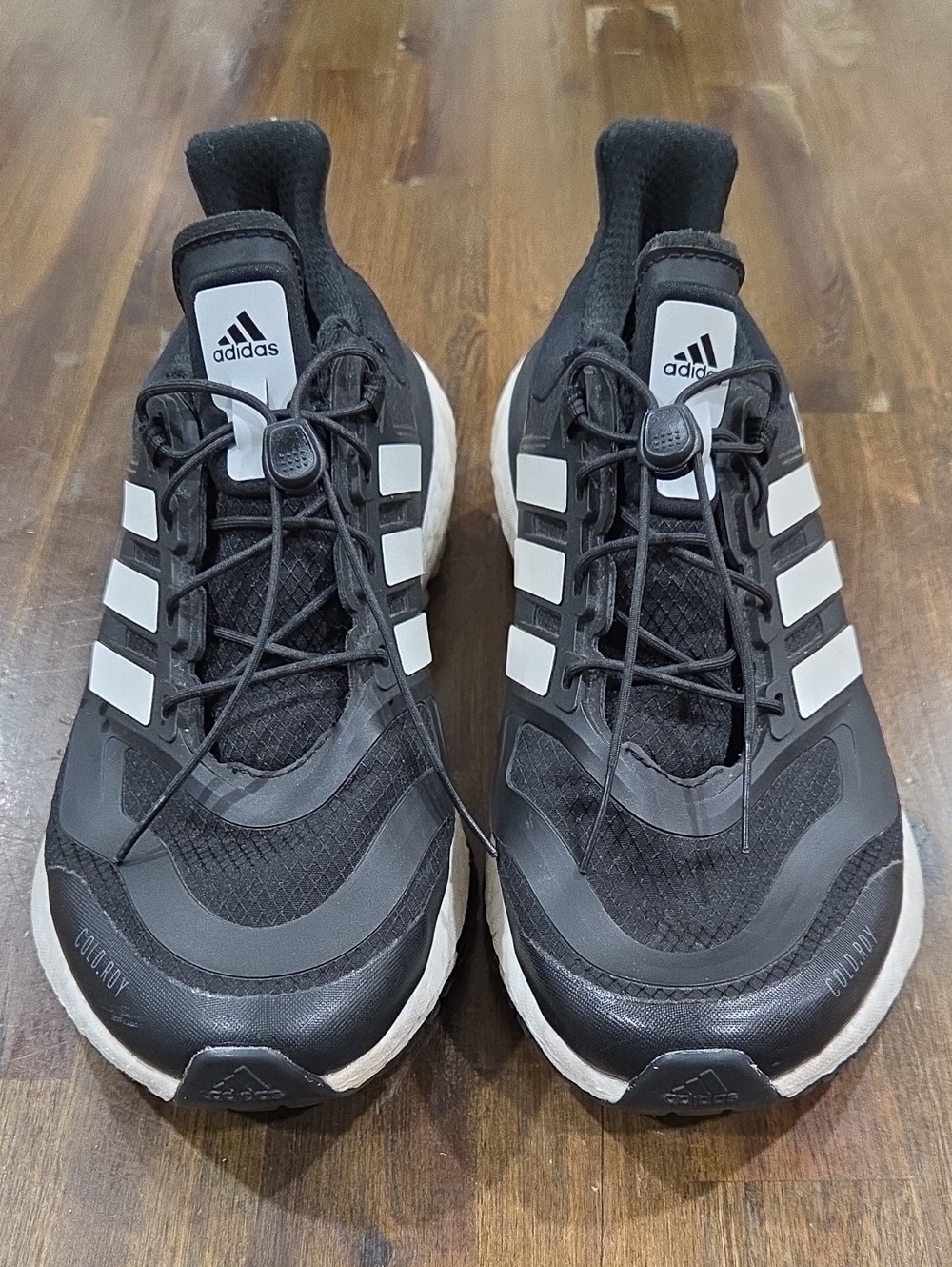 adidas Women's Ultraboost 22 Black and White  Running Shoes